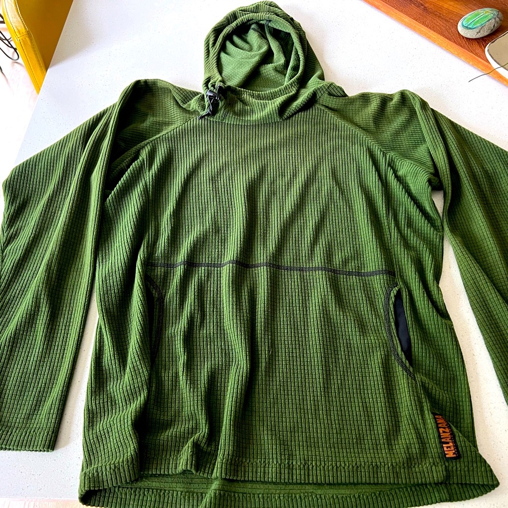 MELANZANA - Micro Grid Hoodie V2